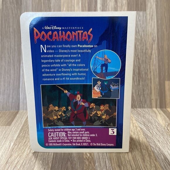 Disney Pocahontas vintage doll figurine display VHS toy - Picture 4 of 7